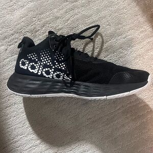 Adidas Black and White Men’s Athletic Shoes
